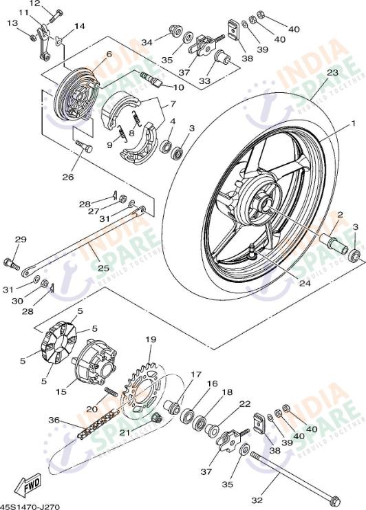 REAR WHEEL